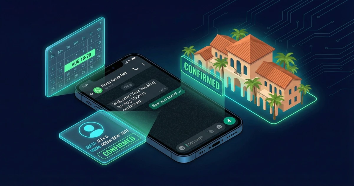 Chatbot WhatsApp para hoteles y restaurantes — guía de implementación